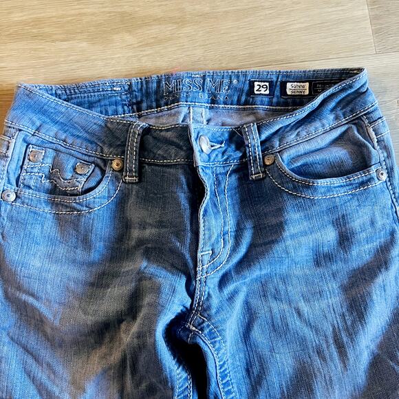 Miss Me Denim Jeans Light Wash Sunny Skinny Jeans Size 29 - Picture 2 of 4